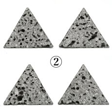 画像3: 霊峰 富士溶岩 ピラミッド 静岡県産【再入荷】 【 一点もの 】 FUJI Lava Stone 台付き 正月飾り インテリア 玄関 縁起物 日本銘石 パワーストーン 天然石 カラーストーン (3)