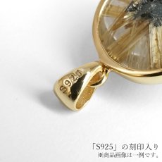 画像5: タイチンルチルクォーツ ペンダントトップ  SV925 ブラジル産【一点もの】Taichin rutile 希少 針水晶 スターバーストルチル ゴールド 浄化 お守り 天然石 パワーストーン (5)