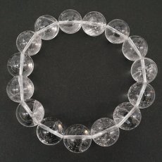 画像4: ガネーシュヒマール水晶 AAAランク 14mm ブレスレット ヒマラヤ産 Ganesh Himal ガネーシャ 天然 透明 水晶 内包物 クォーツ 希少 お守り 浄化 天然石 パワーストーン (4)