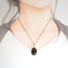 画像3: サヌカイト ペンダントトップ 香川県 Sanukite 覆輪 フクリン カムイコタン 讃岐岩 カンカン石 ステンレス 日本銘石 お守り 浄化 天然石 パワーストーン カラーストーン (3)