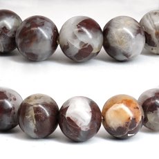 画像2: 桐生更紗石 10mm ブレスレット 群馬県産 KIRYUSARASA Gunma Blood Stone 【数量限定】 桐生市 ブラッドストーン 日本銘石 天然石 パワーストーン カラーストーン (2)