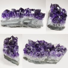 画像2: ウルグアイアメジスト 原石 118.9g ウルグアイ産【一点物】Amethyst 2月誕生石 鉱物 紫水晶 風水 ヒーリング 浄化 天然石 パワーストーン カラーストーン (2)