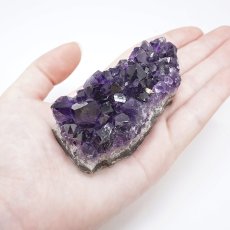 画像4: ウルグアイアメジスト 原石 118.9g ウルグアイ産【一点物】Amethyst 2月誕生石 鉱物 紫水晶 風水 ヒーリング 浄化 天然石 パワーストーン カラーストーン (4)