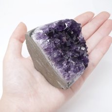 画像4: ウルグアイアメジスト 原石 286.1g ウルグアイ産【一点物】Amethyst 台付き 2月誕生石 鉱物 紫水晶 風水 ヒーリング 浄化 天然石 パワーストーン (4)
