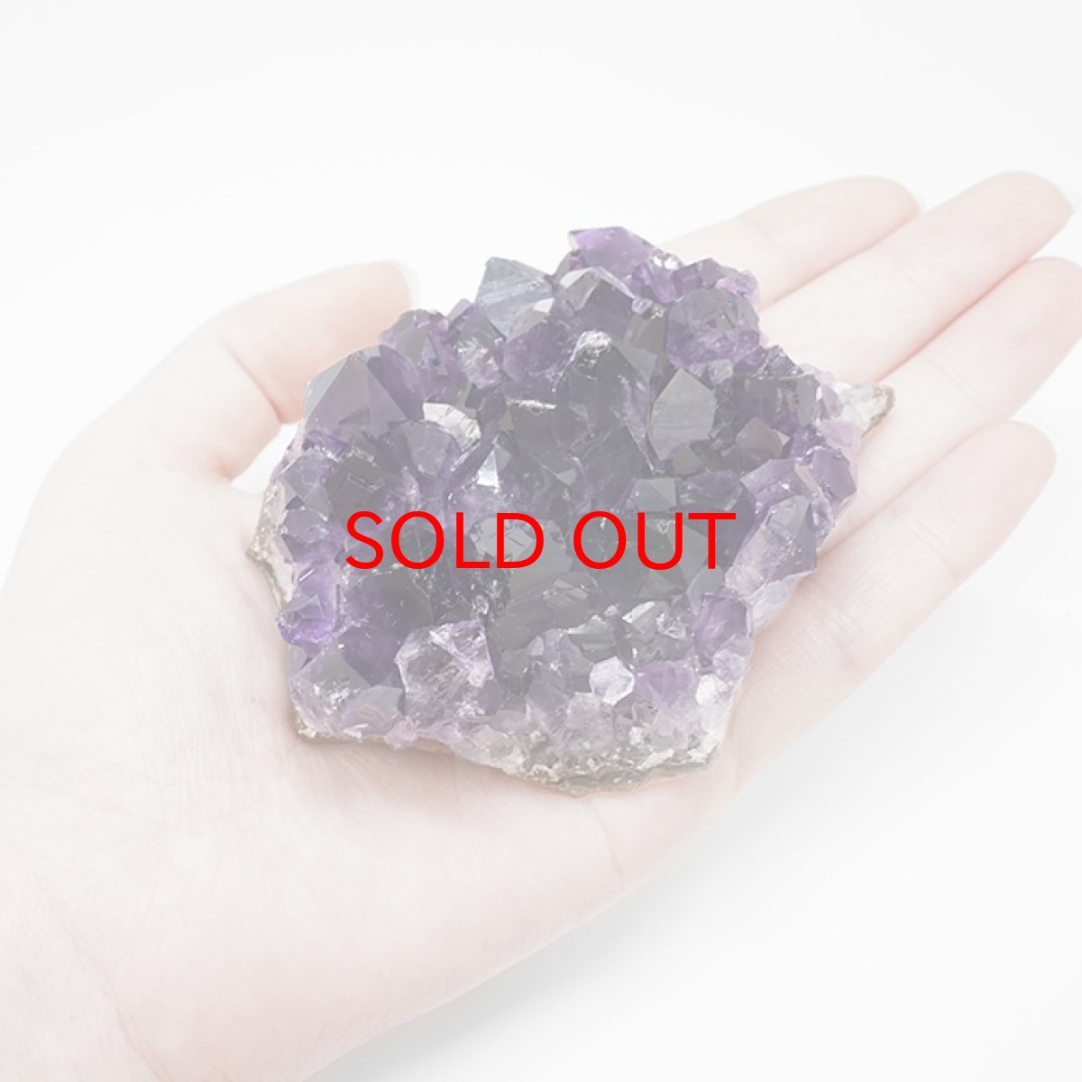 画像4: ウルグアイアメジスト 原石 188.9g ウルグアイ産【一点物】Amethyst 2月誕生石 紫水晶 鉱物 風水 ヒーリング 浄化 天然石 パワーストーン (4)
