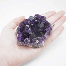 画像4: ウルグアイアメジスト 原石 188.9g ウルグアイ産【一点物】Amethyst 2月誕生石 紫水晶 鉱物 風水 ヒーリング 浄化 天然石 パワーストーン (4)