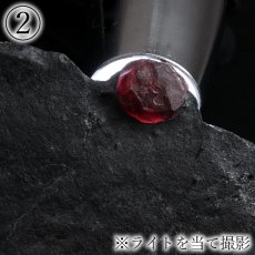 画像9: ガーネット on グラファイト 原石 アメリカ レッドエンバーズ鉱山産 【一点もの】 Garnet on Graphite ガーネットオングラファイト 鉱物 共生 標本 結晶 柘榴石 石墨 浄化 お守り 天然石 パワーストーン カラーストーン (9)