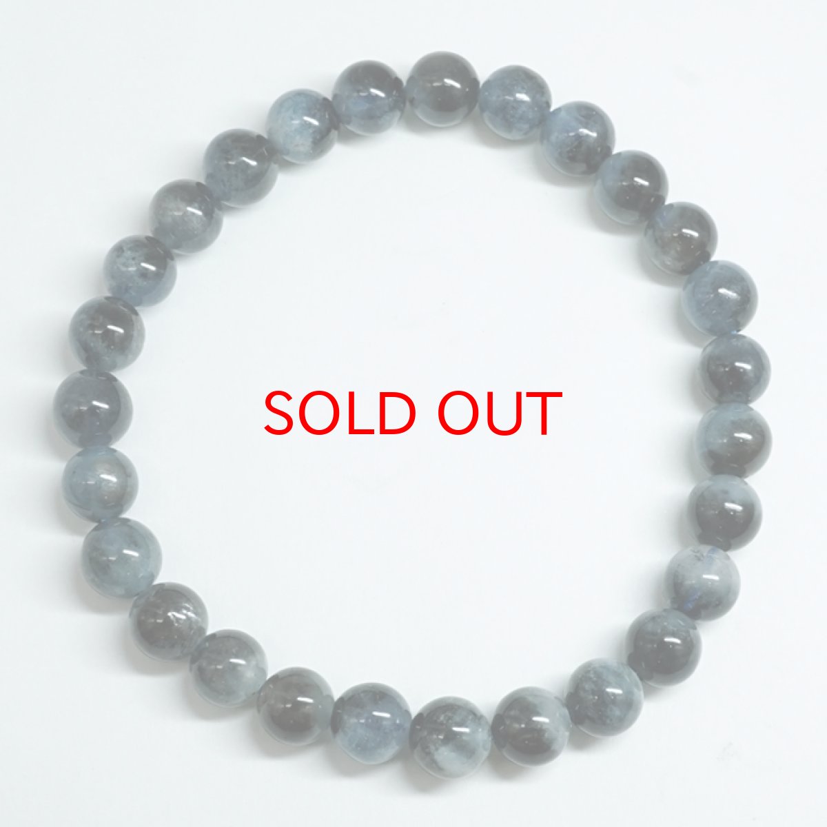 画像3: デビルアクアマリン 7mm ブレスレット ブラジル産 【一点もの】 アクアマリン Aquamarine 高品質 ブラックアクアマリン ディープ 鉱物 内包 天然石 パワーストーン カラーストーン (3)