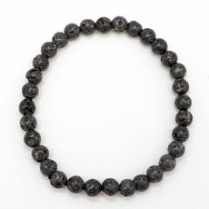 画像3: 霊峰 富士溶岩 6mm 水研磨 ブレスレット 静岡県産 FUJI Lava Stone 日本銘石 富士山 遠赤外線 鉱物 パワーストーン 天然石 (3)