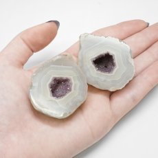 画像7: アメジスト ジオード ブラジル産【一点物】Amethyst ペアジオード 原石 2月誕生石 鉱物 紫水晶 風水 晶洞石 ヒーリング 浄化 天然石 パワーストーン (7)