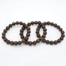 画像4: 鎌倉石 10ｍm ブレスレット 神奈川県産 鎌倉 鎌倉時代 藤原鎌足 源頼朝 パワーストーン 日本銘石 天然石 カラーストーン (4)