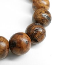 画像5: 屋久杉 泡瘤 (あわこぶ) 15mm ブレスレット 【一点もの】YAKUSUGI AWAKOBU 鹿児島県 屋久島 国産 日本製 瘤 杉 エネルギー パワーズウッド 天然木 (5)