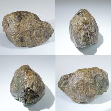 画像2: 緑簾石 焼餅石 原石 約20.7g 長野県上田市産【 一点もの 】 epidote エピドート 国産天然石 鉱物 お守り 浄化 天然石 パワーストーン (2)