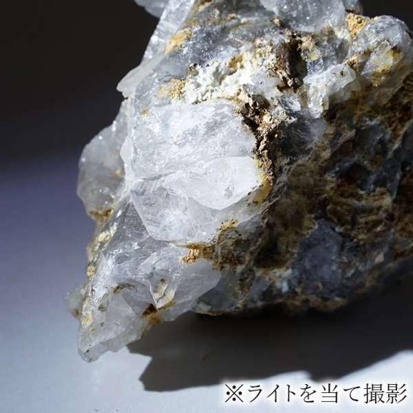 幻の国産水晶 希少 日本産 透明感 水晶 白水晶 バーコード 魔除け 幸運