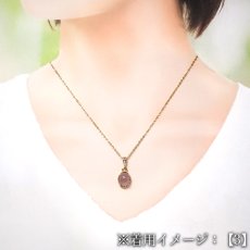 画像6: ストロベリークォーツ ペンダントトップ ブラジル産【一点もの】Strawberry quartz  K18 日本製 4月誕生石 水晶 アクセサリー ヒーリング エネルギー いちご イチゴ 苺 内包物 お守り 浄化 厄払い 厄除け 恋愛運 鉱物 天然石 パワーストーン (6)
