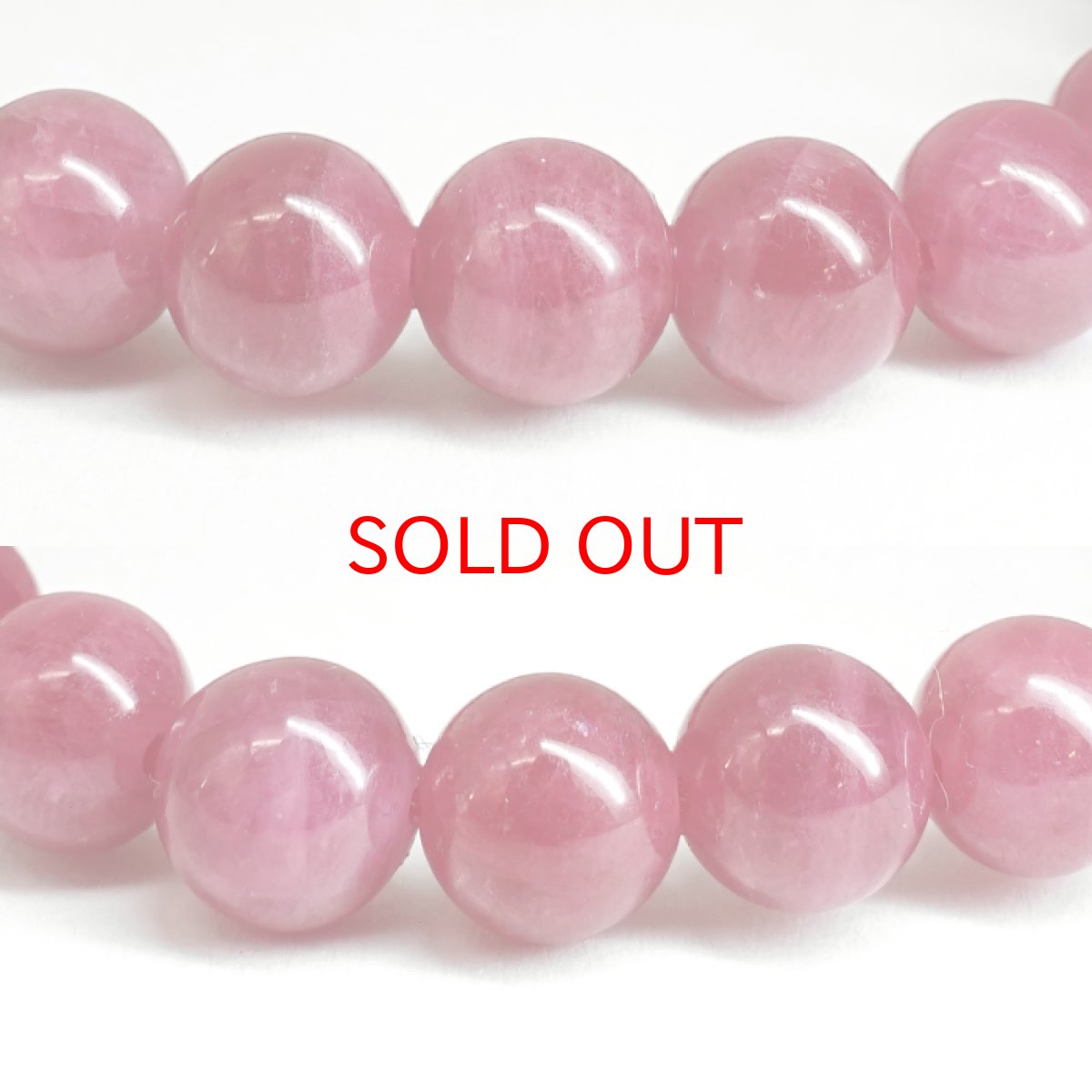 画像2: インペリアルロードナイト ブレスレット 7.5mm アメリカ産 【一点もの】Imperial Rhodonite 最高品質 インペリアル 希少 貴重 バラ輝石 薔薇輝石 マンガン 愛情 エネルギー ヒーリング 恋愛 癒し 魔除け 鉱物 お守り 天然石 パワーストーン (2)
