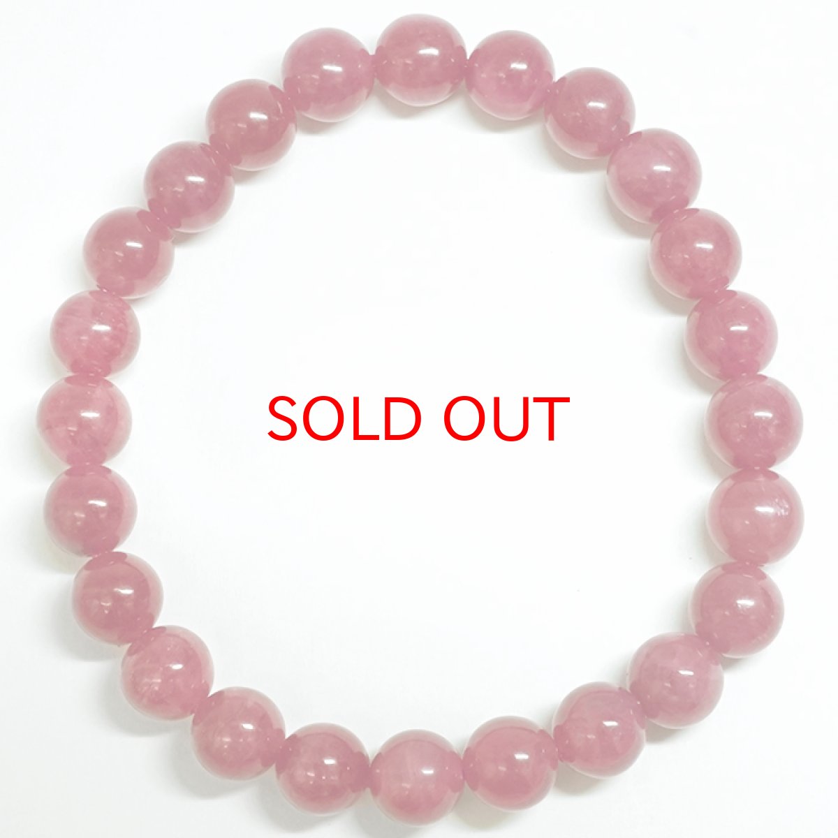 画像3: インペリアルロードナイト ブレスレット 7.5mm アメリカ産 【一点もの】Imperial Rhodonite 最高品質 インペリアル 希少 貴重 バラ輝石 薔薇輝石 マンガン 愛情 エネルギー ヒーリング 恋愛 癒し 魔除け 鉱物 お守り 天然石 パワーストーン (3)