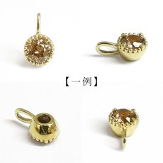 画像2: アンダリュサイト ペンダントトップ ブラジル産 Andalusite K18 希少石 日本製 鉱物 覆輪 フクリン カット 多色性 王様 カラーチェンジ ゴールド ブラウン アクセサリー ペアアクセ ヒーリング エネルギー ポジティブ お守り 1粒 シンプル 浄化 天然石 パワーストーン (2)