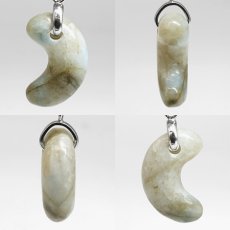 画像2: 糸魚川翡翠 ペンダントトップ 勾玉 新潟県 小滝入コン沢産【一点もの】Itoigawa Jade 日本銘石 正規代理店 日本製 SV925 証明書付き 高品質 鉱物 翡翠 ひすい 希少 国石 アクセサリー 健康運 幸運 ペンダント トップ ネックレス シルバー お守り 浄化 天然石 パワーストーン (2)