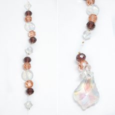 画像3: サンキャッチャー Anchor ロング アンカー ガラス オリジナル 日本製 自社製 飾り物 縁起物 インテリア 開運 アイテム 運気アップ 幸運 雑貨 太陽光 虹 窓 卓上 窓辺 吊り下げ キラキラ シンプル ビーズ 上品 玄関 カラーストーン (3)