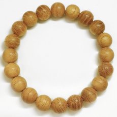 画像3: 遠江国欅（とうとうみこくけやき) ブレスレット 10mm 静岡県【日本銘木】47都道府県 TOUTOUMIKOKU Japanese Zelkova 自社製 日本製 島田市 神聖 幸運 健康 長寿 天然木 パワーズウッド (3)