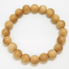 画像3: 越後国雪椿（えちごのくにゆきつばき) ブレスレット 10mm 新潟県【日本銘木】47都道府県 ECHI GONOKUNI Japanese Snow Camelia 自社製 日本製 希少 県木 ツバキ 忍耐 誠実 気品 天然木 パワーズウッド (3)