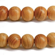 画像2: 飛騨国一位（ひだこくいちい) ブレスレット 8mm 岐阜県【日本銘木】47都道府県 HIZENKOKU Japanese Cypress 自社製 日本製 県木 神聖 高貴 品格 慎み 一位 針葉樹 天然木 パワーズウッド (2)