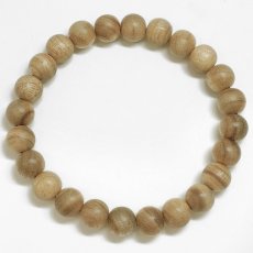 画像3: 不知火楠（しらぬいくすのき) ブレスレット 8mm 熊本県【日本銘木】47都道府県 SHIRANUI Japanese camphor 自社製 日本製 楠 県木 けやき 火 神 海神 霊性 信仰 九州 天然木 パワーズウッド (3)