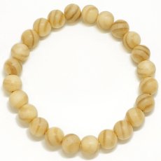 画像3: 愛比売 赤松（えひめあかまつ) ブレスレット 8mm 愛媛県【日本銘木】47都道府県 EHIME Japanese Red Pine 自社製 日本製 希少 松 県木 長寿 節操 吉祥 女神 ひめ 女性 愛 美しい あかまつ 天然木 パワーズウッド (3)