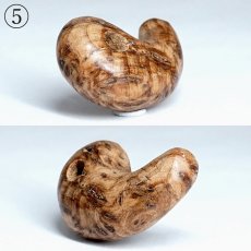 画像11: 屋久杉 泡瘤 (あわこぶ) 勾玉 21mm 【一点もの】 YAKUSUGI AWAKOBU 鹿児島県 屋久島 国産 日本製 瘤 杉 エネルギー パワーズウッド 天然木 (11)