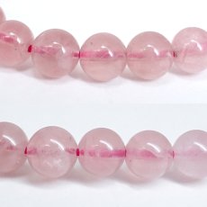 画像2: ディープローズクォーツ ブレスレット 約6mm マダガスカル産 【一点もの】 Deep Rose Quartz ローズクォーツ クォーツ 水晶 10月誕生石 紅水晶 紅石英 お守り 内包物 鉱物 天然石 パワーストーン カラーストーン (2)