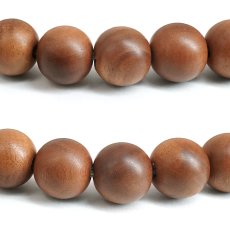 画像2: 棗 10mm ブレスレット 日本産 Jujube なつめ ナツメ 縁起 富 儀式 コレクション パワーズウッド ブレス 天然木 癒し 日本銘木 銘木 木目 温もり 香り 癒し アクセサリー ウッドアクセサリー (2)