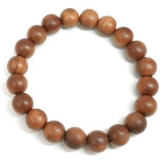 画像3: 棗 10mm ブレスレット 日本産 Jujube なつめ ナツメ 縁起 富 儀式 コレクション パワーズウッド ブレス 天然木 癒し 日本銘木 銘木 木目 温もり 香り 癒し アクセサリー ウッドアクセサリー (3)