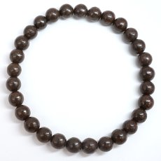 画像3: コンドライトL5 ブレスレット 約6mm サハラ砂漠産 【一点もの】 Chondrite モロッコ 隕石 コンドライト隕石 コンドリュール 宇宙 超希少 神秘 稀少 レア 才能 能力 グラウディング エネルギー 活性 生命力 安定 お守り 鉱物 天然石 パワーストーン カラーストーン (3)