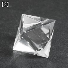 画像6: 天然水晶 八面体 ブラジル産 山梨伝統技術士作【一点物】Quartz 水晶 石英 4月誕生石 伝統 技術 手研磨 伝統技術 職人 無処理 ひし形 カット 匠 天然石 パワーストーン (6)