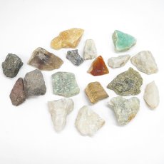 画像2: かっこみのカケラ MIX 100g 【大粒】 オールドストック 山梨県 甲府市 原石 さざれ石 詰め合わせ ランダム ミックス 浄化 鉱物 宝さがし 一期一会 天然石 パワーストーン カラーストーン (2)