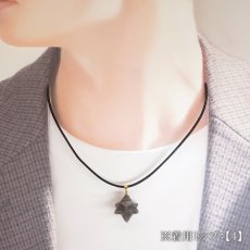 画像13: 愛知ロードナイト マカバスター ペンダントトップ 愛知県産 【一点もの】 AICHI Rhodonite Merkaba Star 薔薇輝石 マンガン鉱 オリジナル レア 恋愛運 仕事運 ステンレス ゴールド 鉱物 日本銘石 天然石 パワーストーン カラーストーン (13)