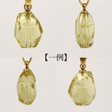 画像2: レモンクォーツ ペンダントトップ カット ブラジル産 Lemon Quartz 4月誕生石  水晶 クォーツ アクセサリー 日本製 自社製 ステンレス レモン お守り 浄化 厄除け ヒーリング 天然石 鉱物 パワーストーン カラーストーン (2)