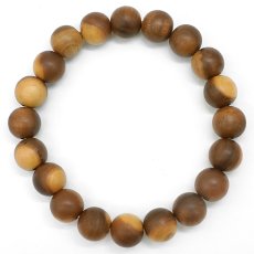 画像3: 棗 バイカラー 10mm ブレスレット 日本産 Jujube なつめ ナツメ 縁起 富 儀式 コレクション パワーズウッド ブレス 天然木 癒し 日本銘木 銘木 木目 温もり 癒し アクセサリー ウッドアクセサリー (3)