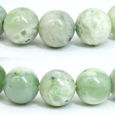 画像2: 日高翡翠 10mm ブレスレット Aランク 北海道産 日高町 HIDAKA Jade クロム 翡翠 ひすい 日本銘石 正規代理店 日本製 自社製 鉱物 パワーストーン 天然石 (2)