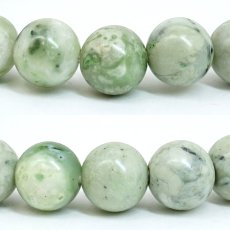 画像2: 日高翡翠 8mm ブレスレット Aランク 北海道産 日高町 HIDAKA Jade クロム 翡翠 ひすい 日本銘石 正規代理店 日本製 自社製 鉱物 パワーストーン 天然石 (2)