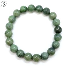 画像6: 日高翡翠 10mm ブレスレット Sランク 北海道産 日高町 【一点もの】 HIDAKA Jade クロム 翡翠 ひすい 日本銘石 正規代理店 日本製 自社製 鉱物 パワーストーン 天然石 (6)