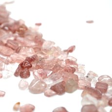 画像2: レアさざれ 100g ストロベリークォーツ カラーストーン (2)