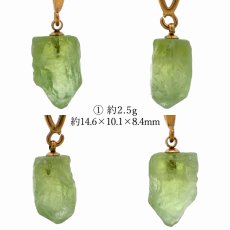 画像2: ペリドット ペンダントトップ ST パキスタン産 【一点もの】 原石 結晶 ステンレス Peridot 日本製 自社製 8月誕生石 サージカル カンラン石 オリビン お守り 浄化 ヒーリング 天然石 パワーストーン カラーストーン (2)