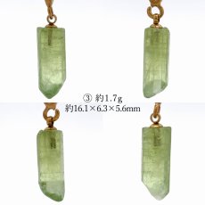 画像4: ペリドット ペンダントトップ ST パキスタン産 【一点もの】 原石 結晶 ステンレス Peridot 日本製 自社製 8月誕生石 サージカル カンラン石 オリビン お守り 浄化 ヒーリング 天然石 パワーストーン カラーストーン (4)