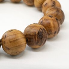 画像5: 屋久杉 泡瘤 (あわこぶ) 12mm ブレスレット 【一点もの】YAKUSUGI AWAKOBU 鹿児島県 屋久島 国産 日本製 瘤 杉 エネルギー パワーズウッド 天然木 (5)