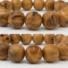 画像2: 屋久杉 泡瘤 (あわこぶ) 12mm ブレスレット 【一点もの】YAKUSUGI AWAKOBU 鹿児島県 屋久島 国産 日本製 瘤 杉 エネルギー パワーズウッド 天然木 (2)