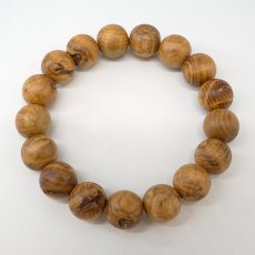 画像3: 屋久杉 泡瘤 (あわこぶ) 12mm ブレスレット 【一点もの】YAKUSUGI AWAKOBU 鹿児島県 屋久島 国産 日本製 瘤 杉 エネルギー パワーズウッド 天然木 (3)