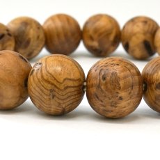 画像6: 屋久杉 泡瘤 (あわこぶ) 12mm ブレスレット 【一点もの】YAKUSUGI AWAKOBU 鹿児島県 屋久島 国産 日本製 瘤 杉 エネルギー パワーズウッド 天然木 (6)