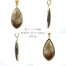 画像3: カコクセナイトインクォーツ ペンダントトップ SV925 Cacoxenite in quartz【一点もの】ブラジル産 浄化 内包物 鉱物 お守り 天然石 パワーストーン (3)